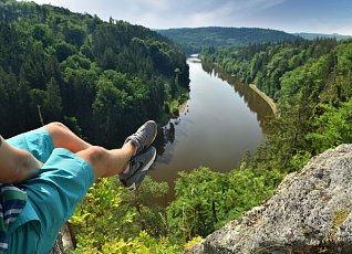 Just sit over the Vltava - Baba viewpoint